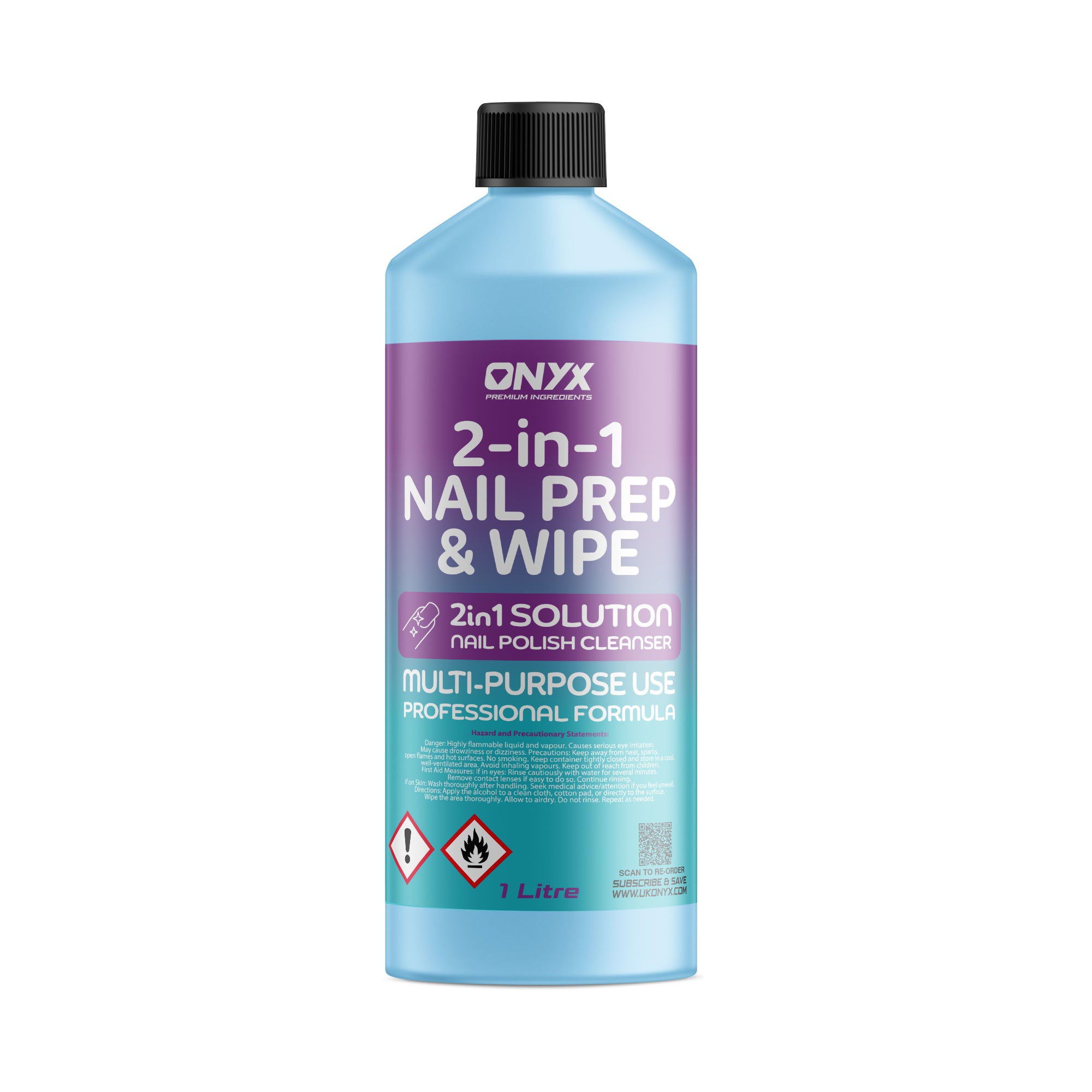 Nail Prep & Wipe Nail Cleansing Solution Professional Salon Range
