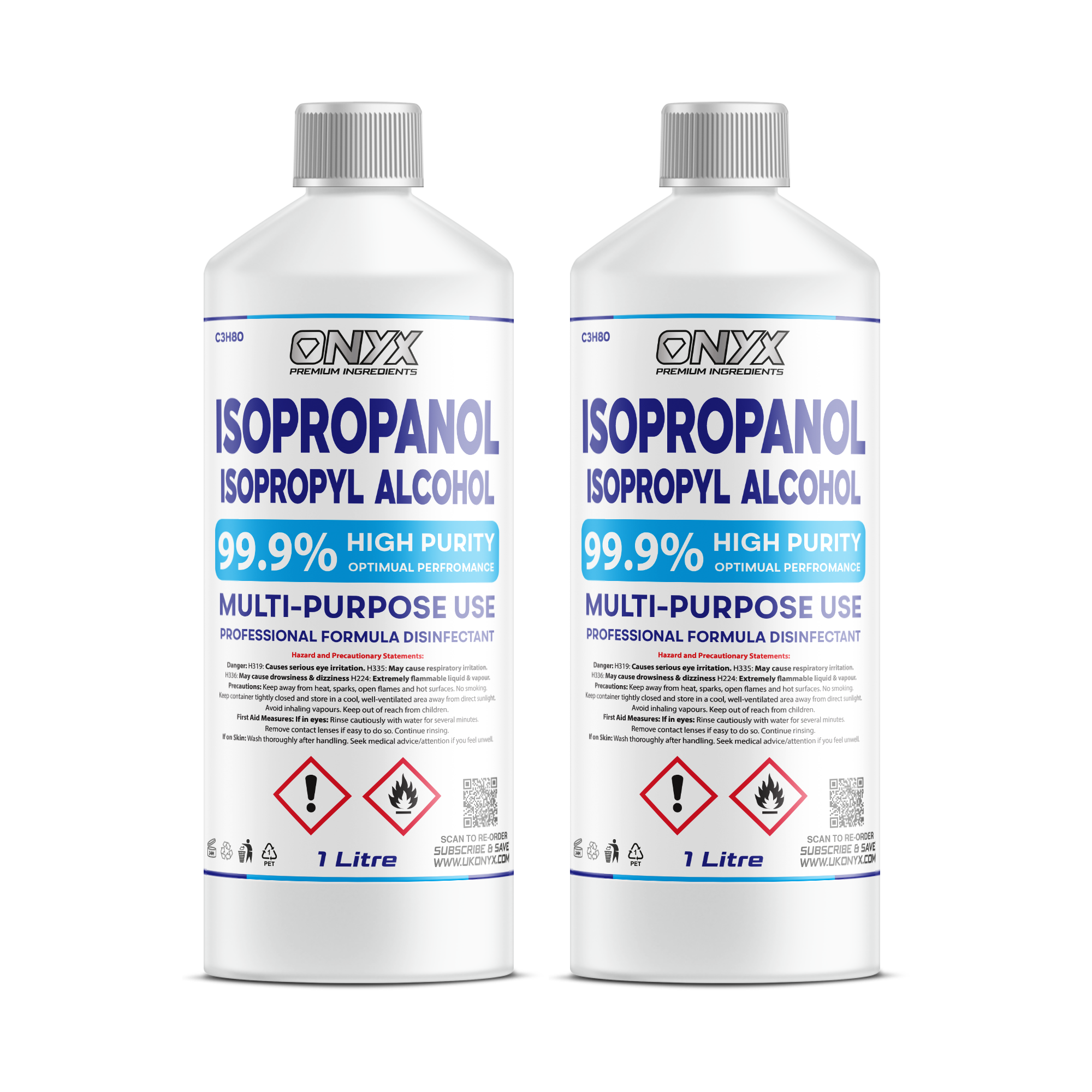 Isopropyl Alcohol 99.9% (IPA) - Advanced A-Grade Cleaning Alcohol