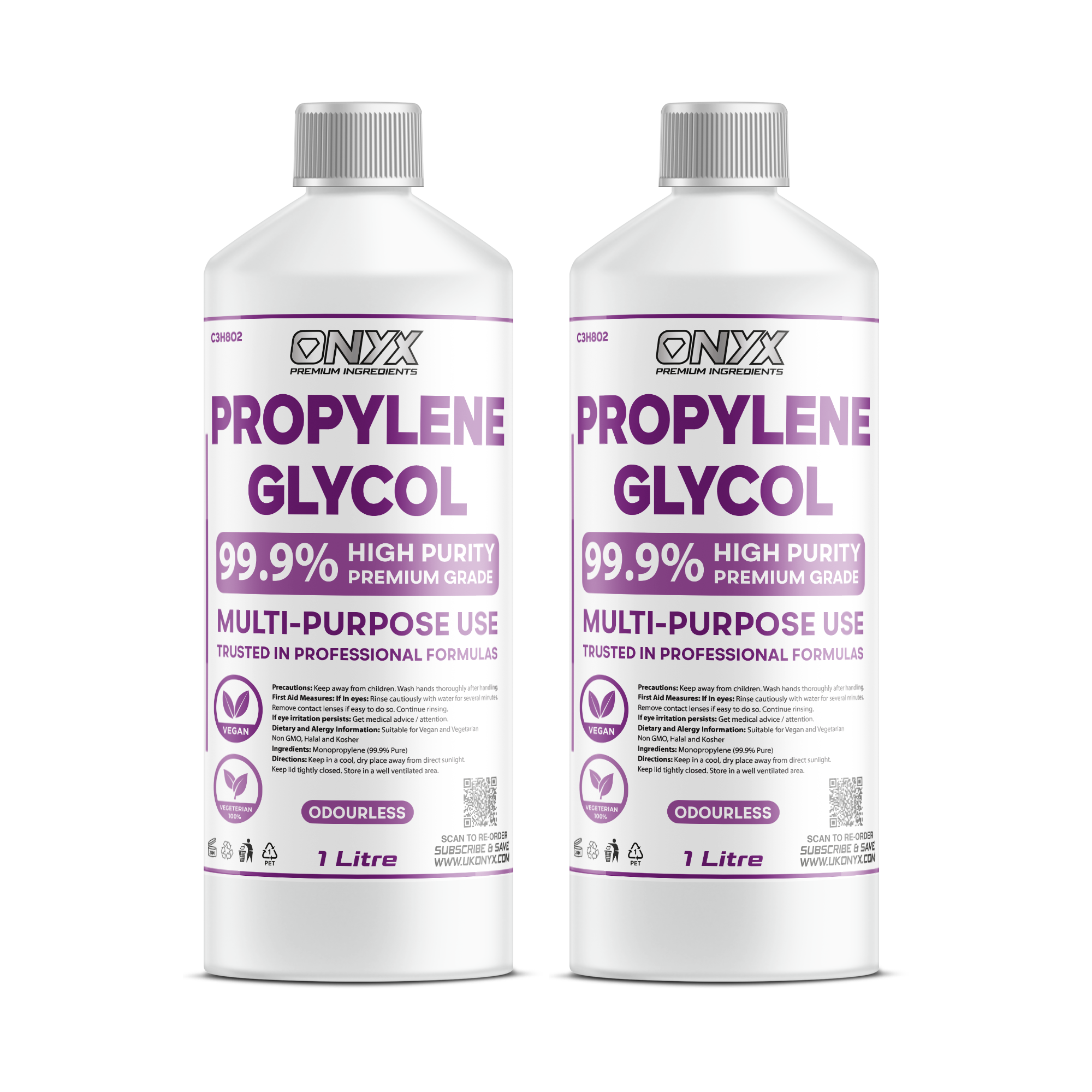 Mono Propylene Glycol (PG) Premium Food/USP/EP Grade MPG