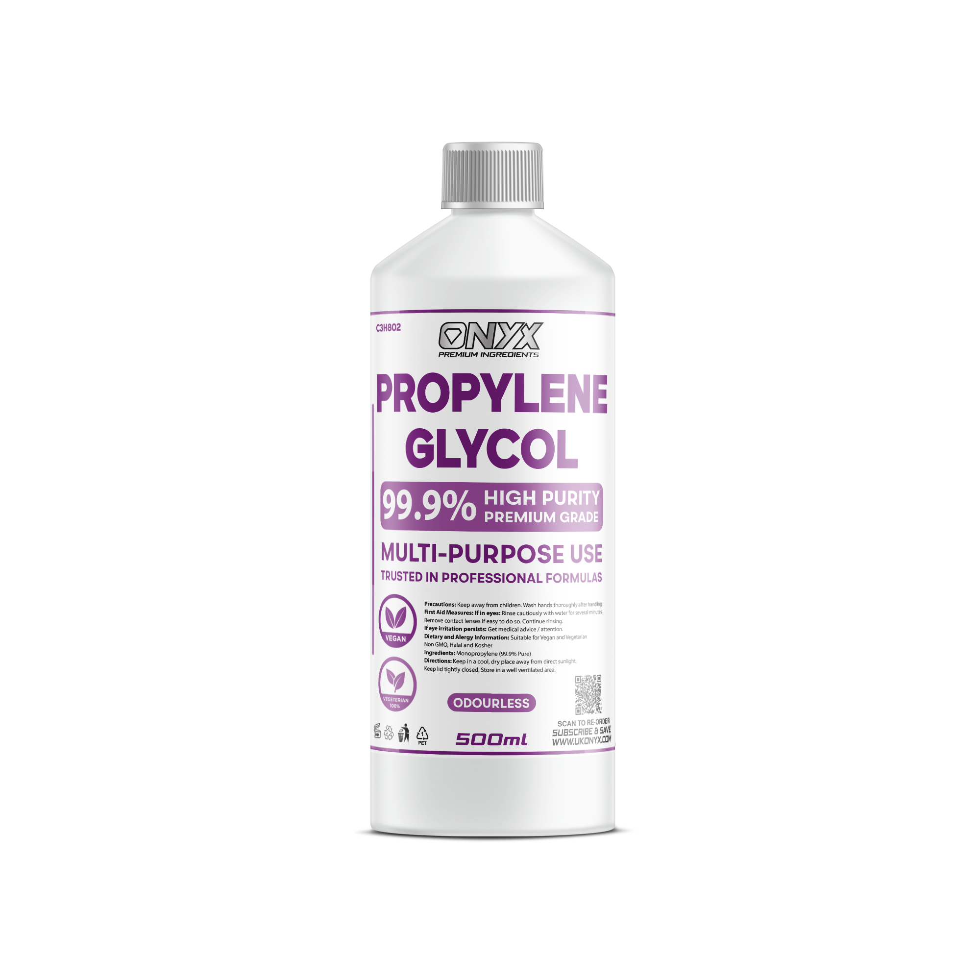 Mono Propylene Glycol (PG) Premium Food/USP/EP Grade MPG