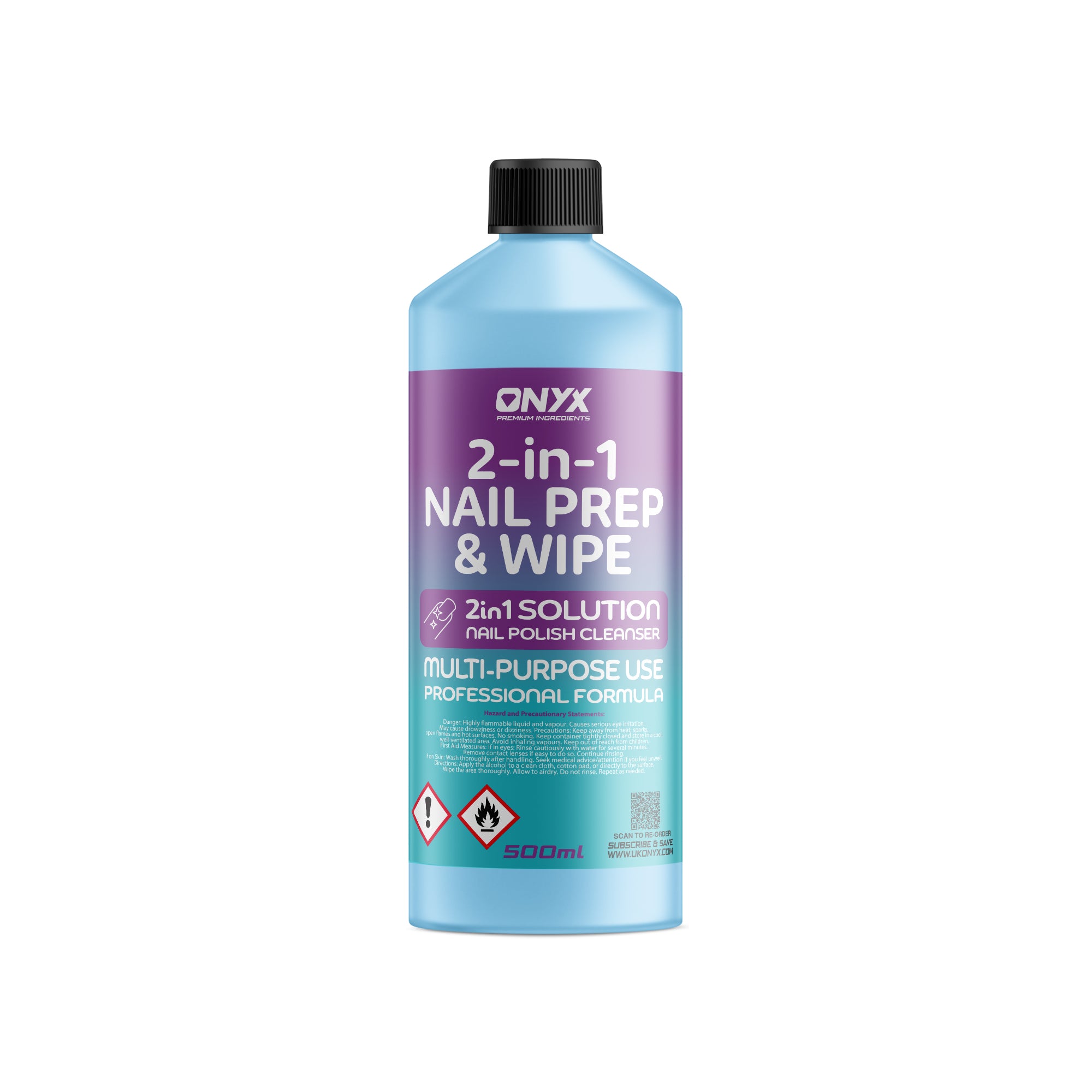 Nail Prep & Wipe Nail Cleansing Solution Professional Salon Range