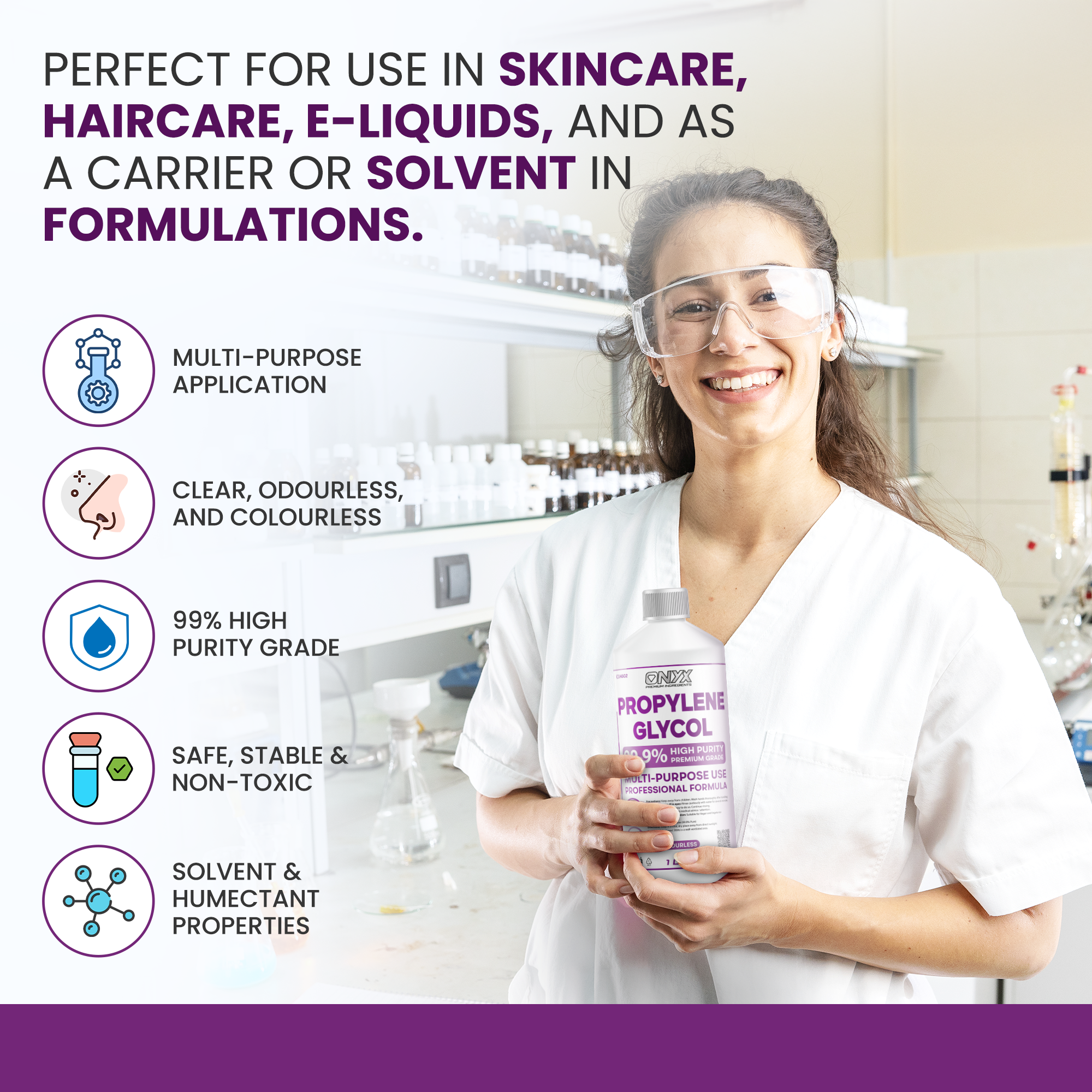 Mono Propylene Glycol (PG) Premium Food/USP/EP Grade MPG