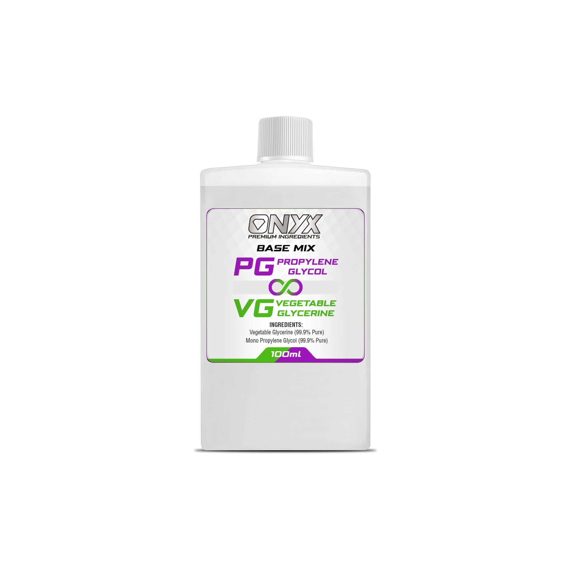 VG PG Base Mix Pre-Mixed Liquid Bottle - Vegetable Glycerine / Mono Propylene Glycol 170ml